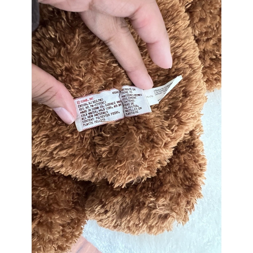 Gund Comfort Cub Brown Teddy Bear Hidden Heart lock Picture Memories Inside - Picture 6 of 9